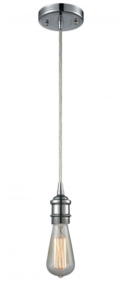 Bare Bulb 1 Light Mini Pendant