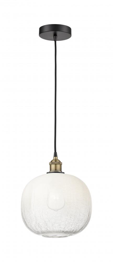 Brookhaven Sphere - 1 Light - 11 inch - Black Antique Brass - Cord hung - Mini Pendant