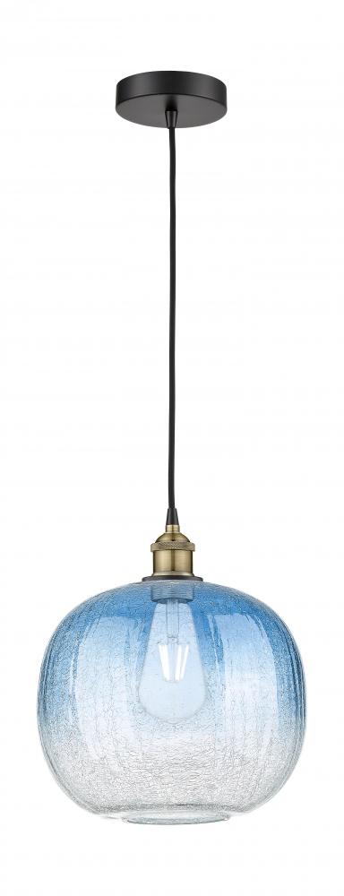 Brookhaven Sphere - 1 Light - 11 inch - Black Antique Brass - Cord hung - Mini Pendant