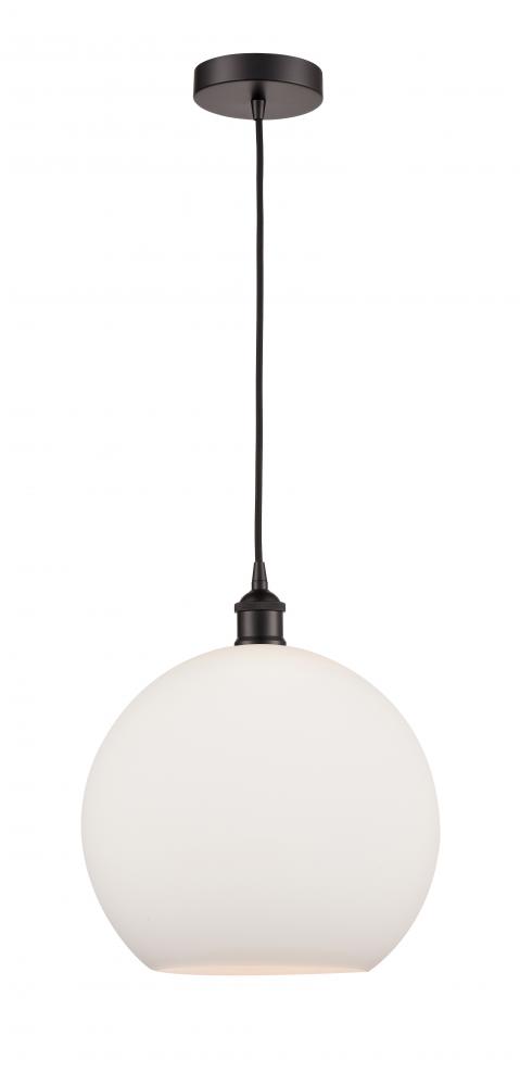 Athens - 1 Light - 12 inch - Oil Rubbed Bronze - Cord hung - Mini Pendant