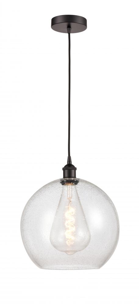 Athens - 1 Light - 12 inch - Oil Rubbed Bronze - Cord hung - Mini Pendant