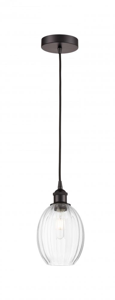 Preston Bulb - 1 Light - 6 inch - Oil Rubbed Bronze - Cord hung - Mini Pendant