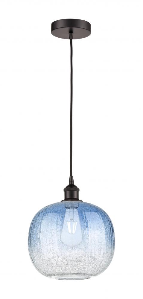 Brookhaven Sphere - 1 Light - 11 inch - Oil Rubbed Bronze - Cord hung - Mini Pendant