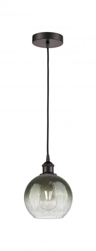 Brookhaven Globe - 1 Light - 8 inch - Oil Rubbed Bronze - Cord hung - Mini Pendant