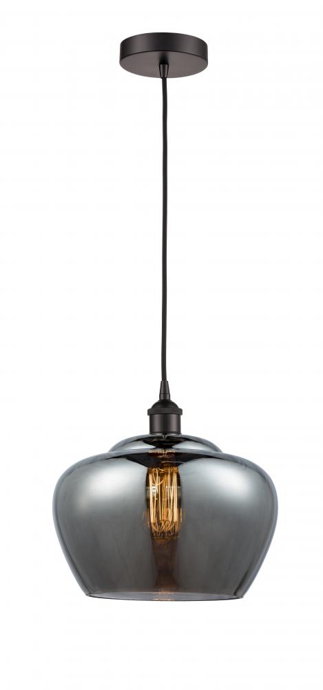 Fenton - 1 Light - 11 inch - Oil Rubbed Bronze - Cord hung - Mini Pendant