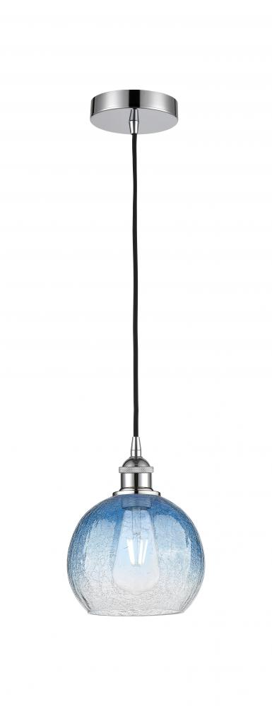 Brookhaven Globe - 1 Light - 8 inch - Polished Chrome - Cord hung - Mini Pendant