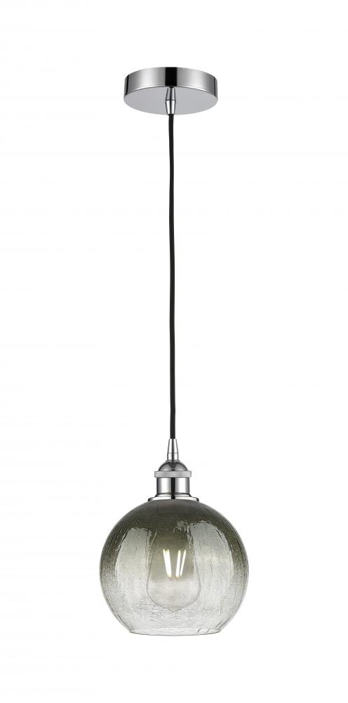 Brookhaven Globe - 1 Light - 8 inch - Polished Chrome - Cord hung - Mini Pendant