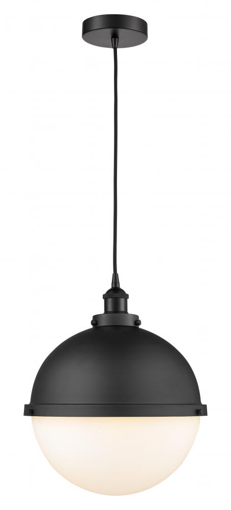 Hampden - 1 Light - 13 inch - Matte Black - Cord hung - Pendant