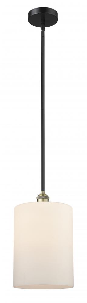 Cobbleskill - 1 Light - 9 inch - Black Antique Brass - Stem hung - Mini Pendant