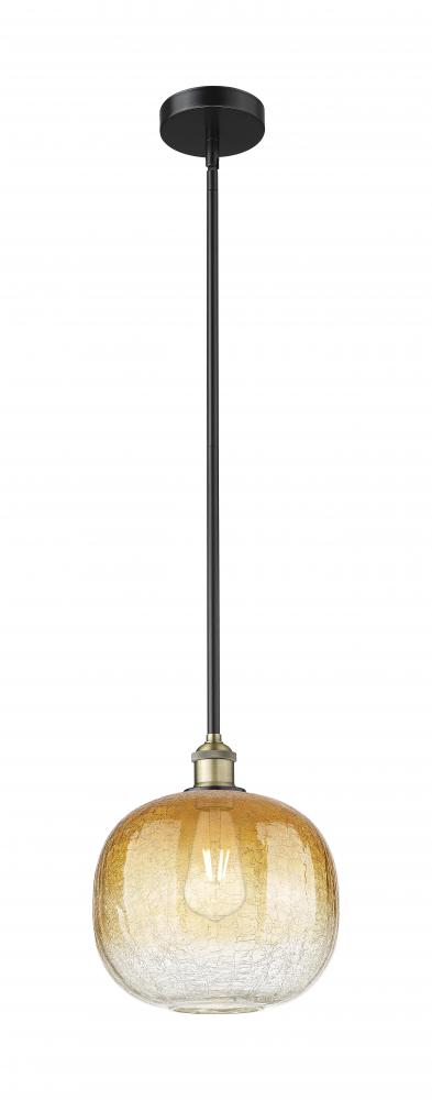 Brookhaven Sphere - 1 Light - 11 inch - Black Antique Brass - Stem hung - Mini Pendant