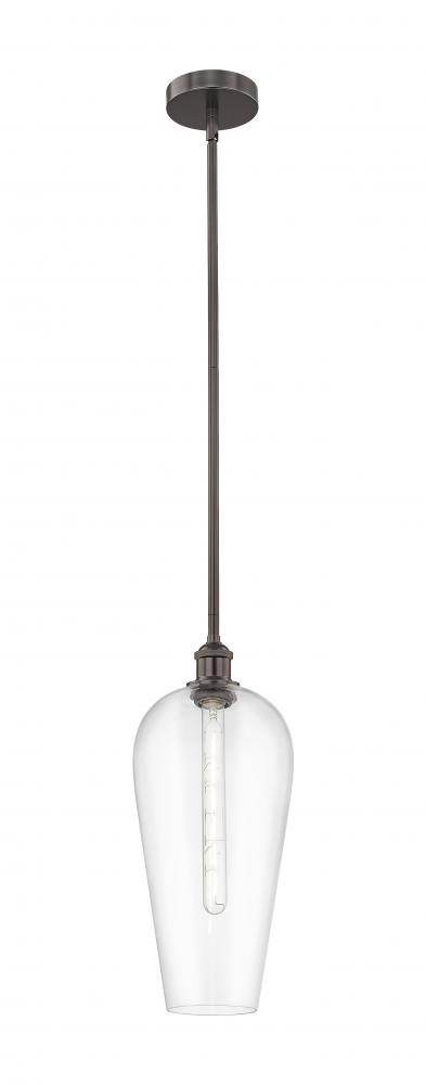 Chelsea - 1 Light - 8 inch - Oil Rubbed Bronze - Stem hung - Mini Pendant