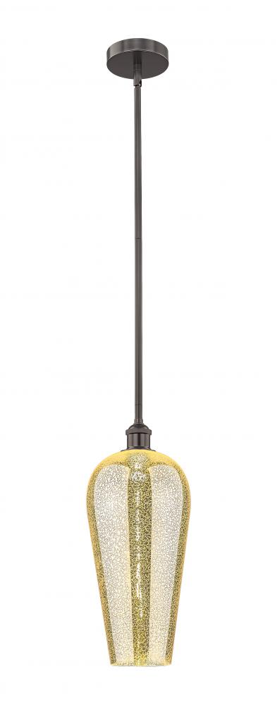 Chelsea - 1 Light - 8 inch - Oil Rubbed Bronze - Stem hung - Mini Pendant