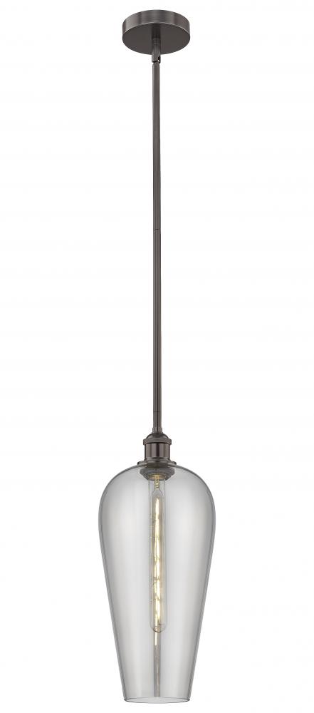 Chelsea - 1 Light - 8 inch - Oil Rubbed Bronze - Stem hung - Mini Pendant