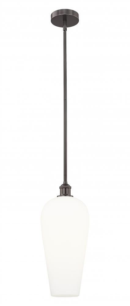 Chelsea - 1 Light - 8 inch - Oil Rubbed Bronze - Stem hung - Mini Pendant