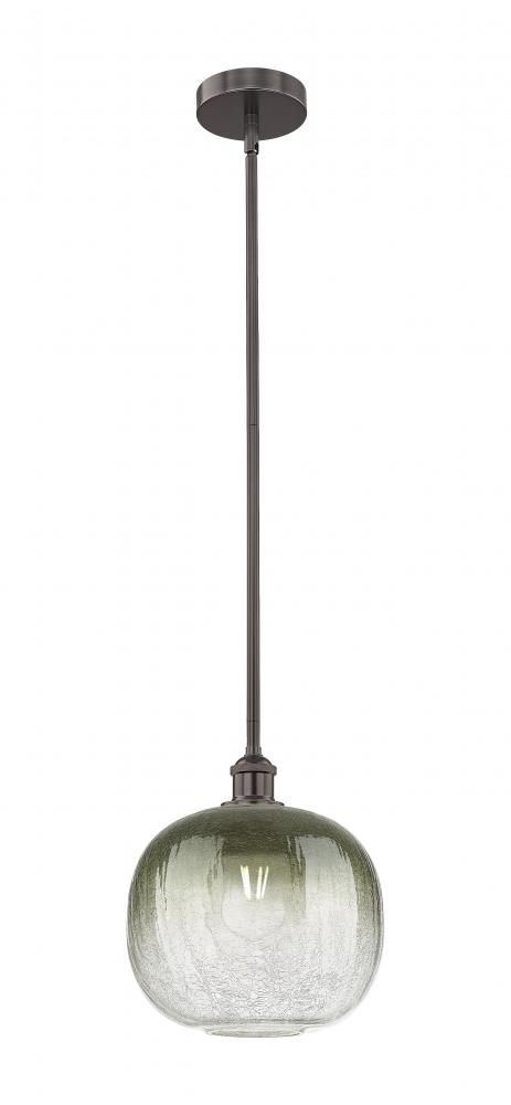 Brookhaven Sphere - 1 Light - 11 inch - Oil Rubbed Bronze - Stem hung - Mini Pendant