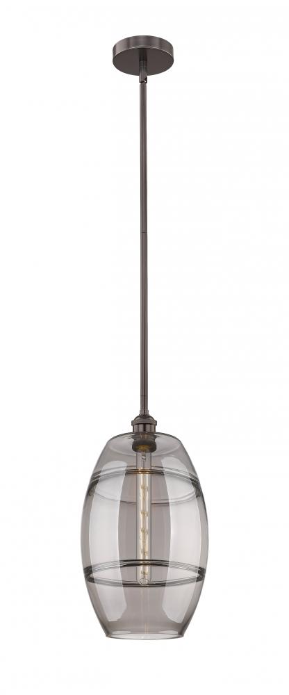 Vaz - 1 Light - 10 inch - Oil Rubbed Bronze - Stem hung - Mini Pendant
