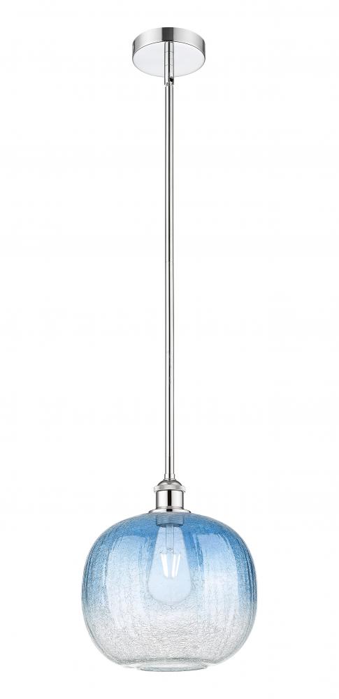 Brookhaven Sphere - 1 Light - 11 inch - Polished Chrome - Stem hung - Mini Pendant