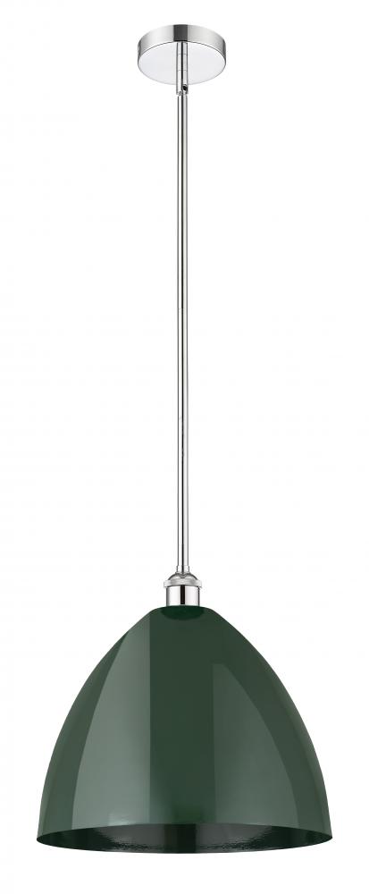 Plymouth - 1 Light - 16 inch - Polished Chrome - Stem hung - Mini Pendant