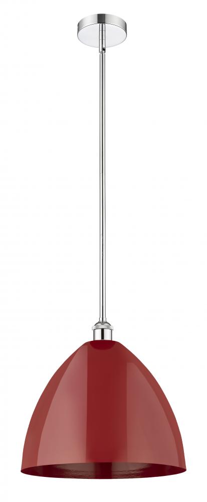 Plymouth - 1 Light - 16 inch - Polished Chrome - Stem hung - Mini Pendant