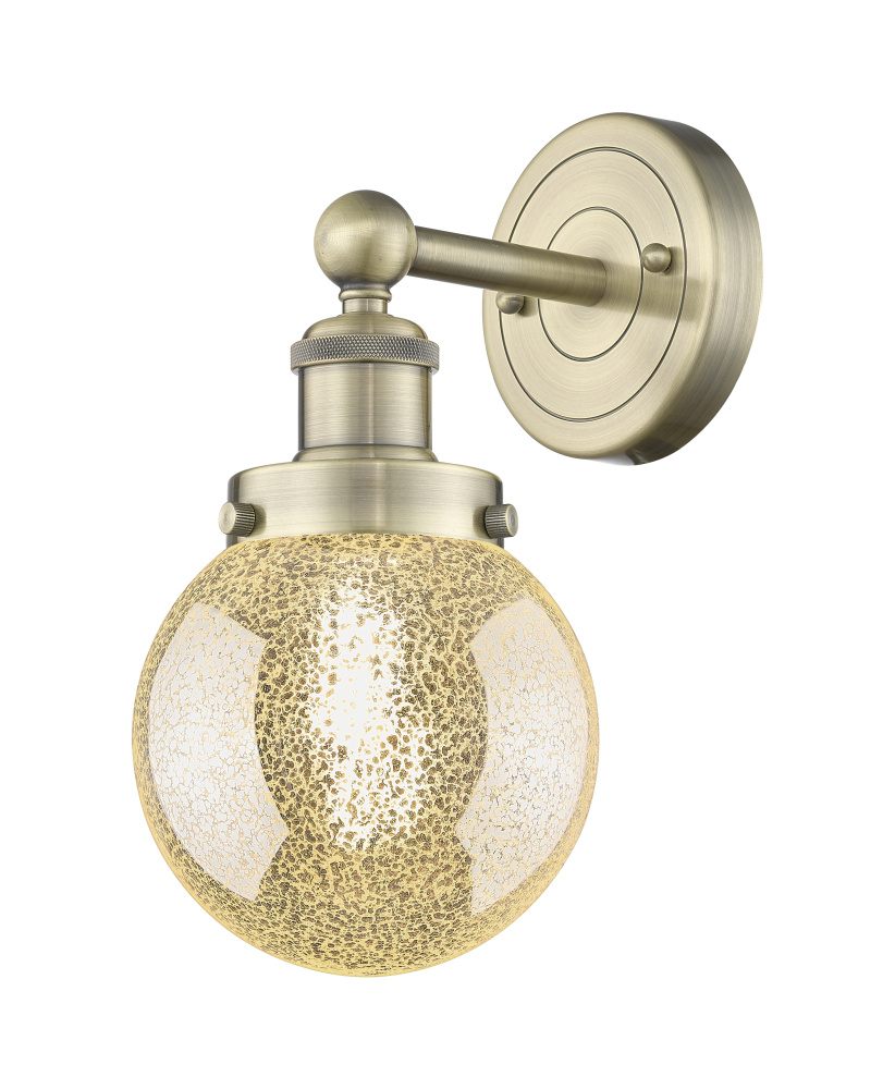 Beacon - 1 Light - 6 inch - Antique Brass - Sconce