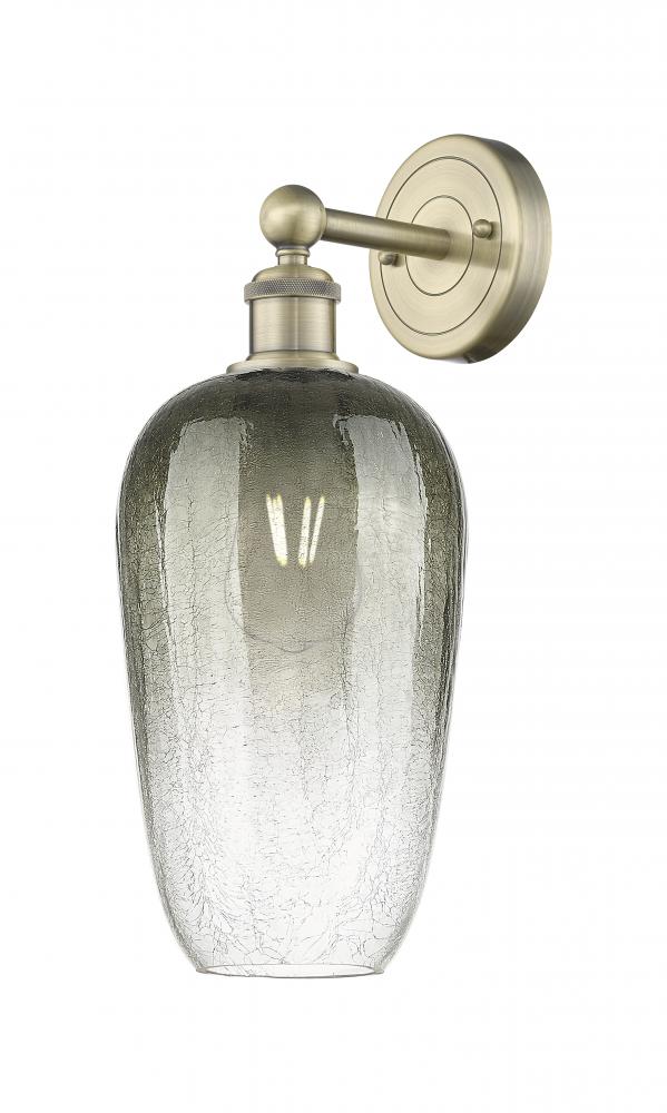 Brookhaven Flute - 1 Light - 7 inch - Antique Brass - Sconce