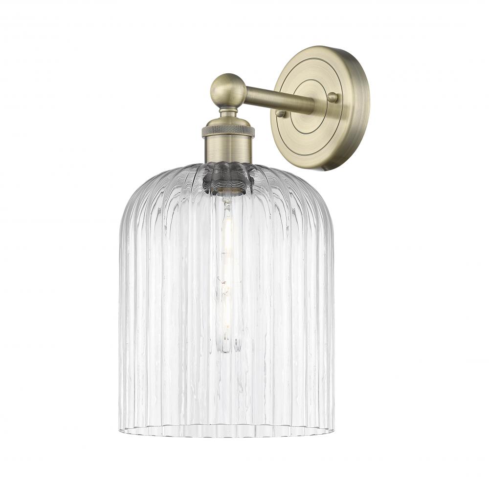 Bridal Veil - 1 Light - 5 inch - Antique Brass - Sconce