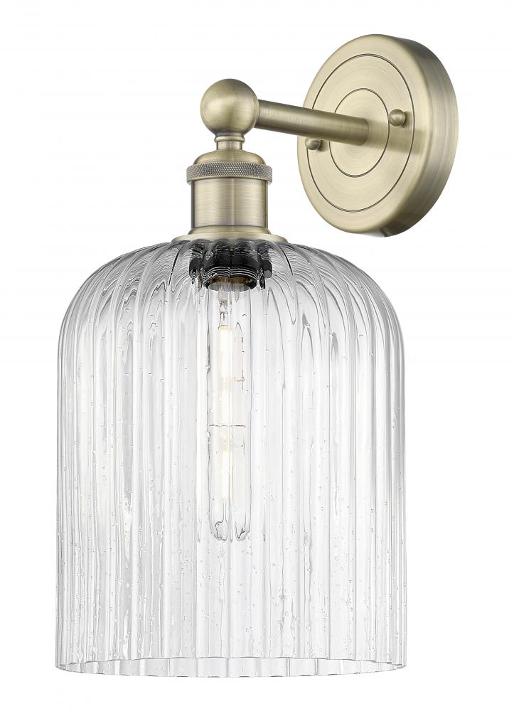 Bridal Veil - 1 Light - 5 inch - Antique Brass - Sconce