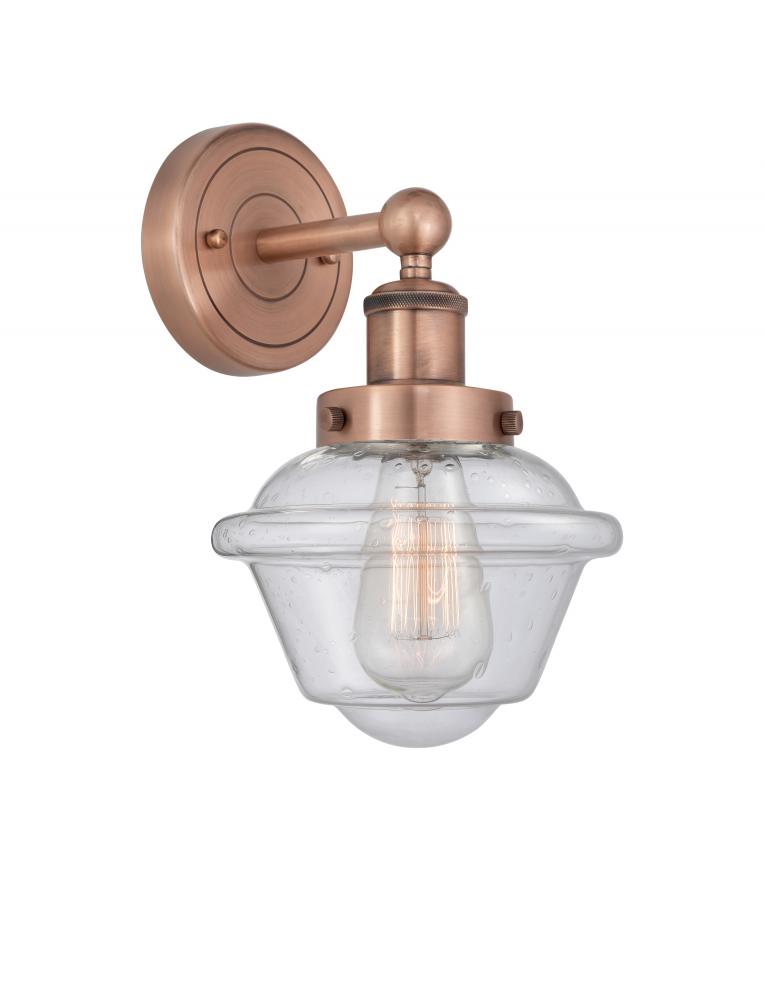 Oxford - 1 Light - 7 inch - Antique Copper - Sconce