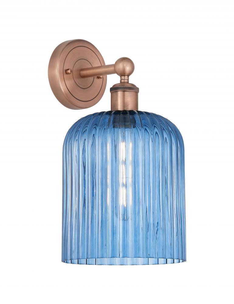 Bridal Veil - 1 Light - 5 inch - Antique Copper - Sconce