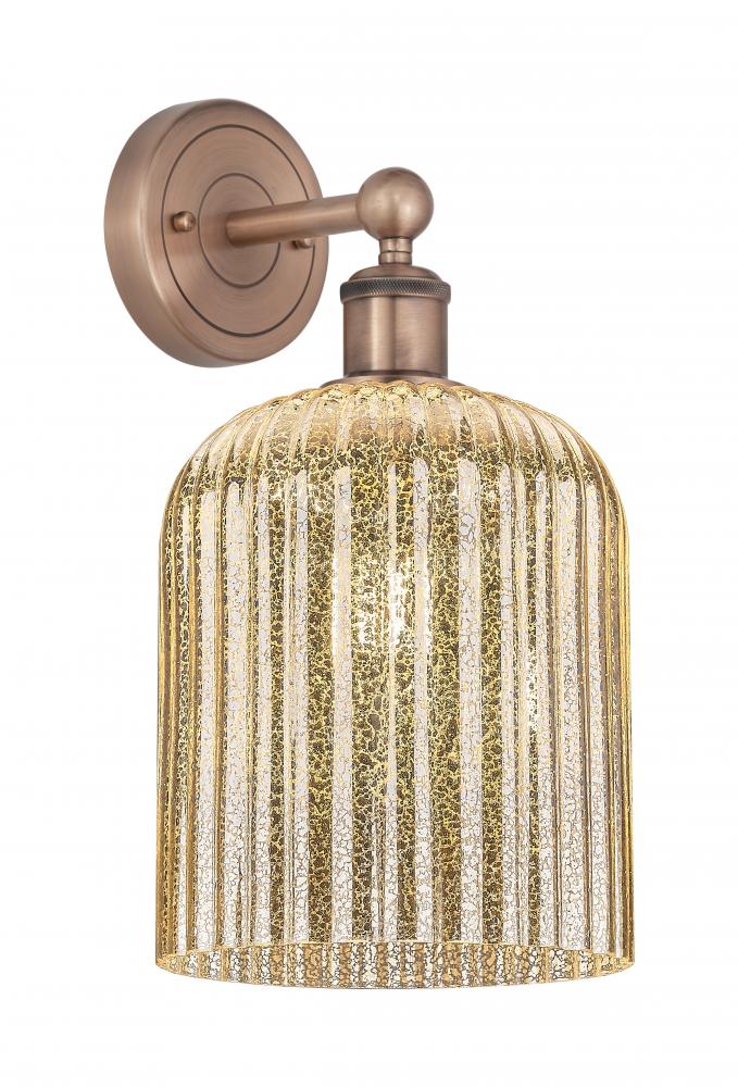 Bridal Veil - 1 Light - 5 inch - Antique Copper - Sconce