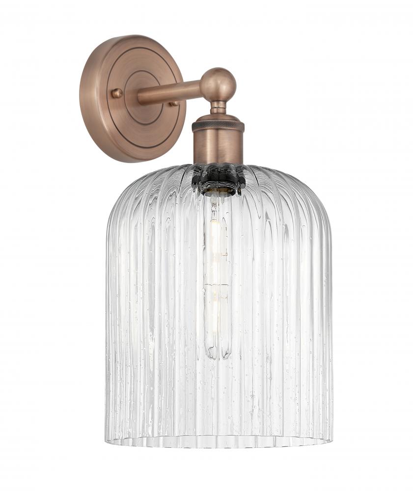 Bridal Veil - 1 Light - 5 inch - Antique Copper - Sconce