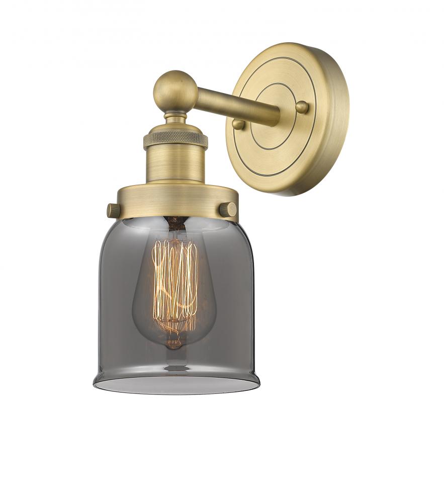 Bell - 1 Light - 5 inch - Brushed Brass - Sconce