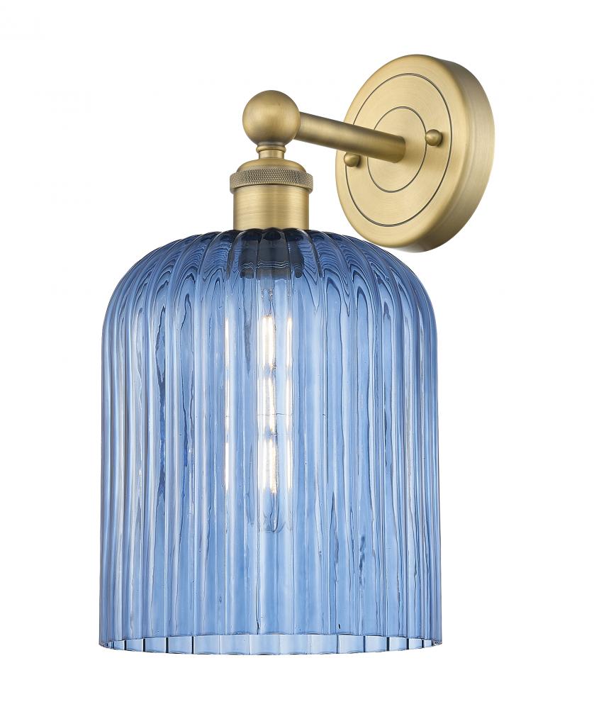 Bridal Veil - 1 Light - 5 inch - Brushed Brass - Sconce