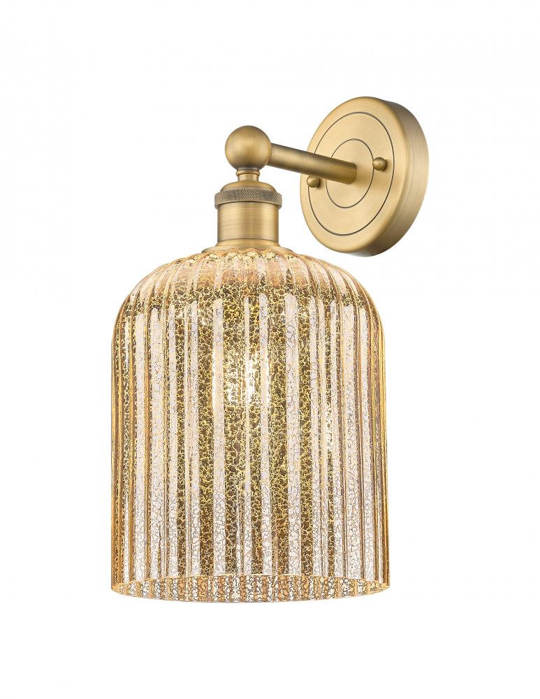 Bridal Veil - 1 Light - 5 inch - Brushed Brass - Sconce