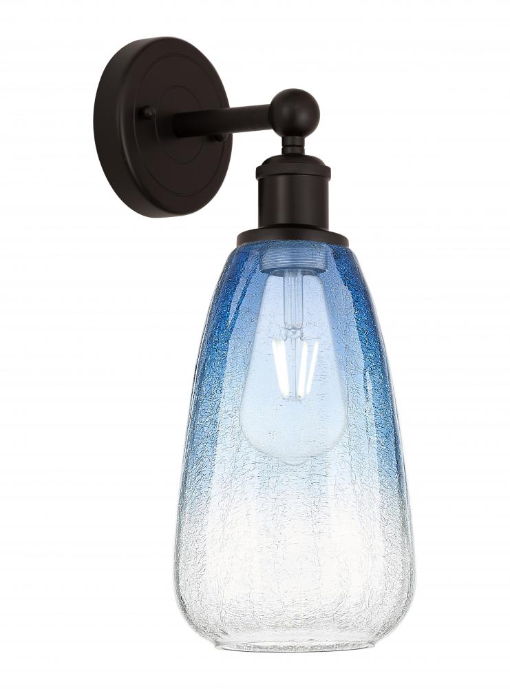 Brookhaven Almond - 1 Light - 6 inch - Oil Rubbed Bronze - Sconce