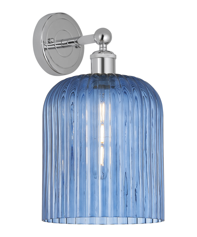 Bridal Veil - 1 Light - 5 inch - Polished Chrome - Sconce