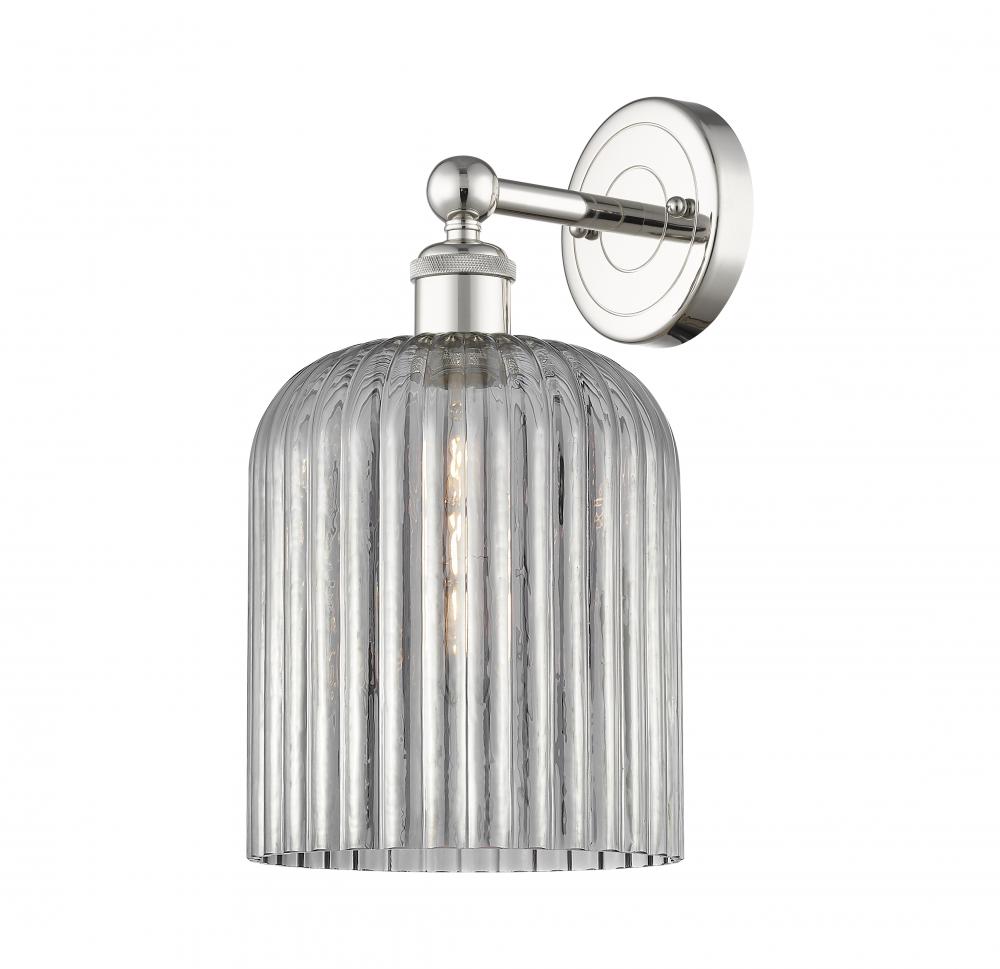 Bridal Veil - 1 Light - 5 inch - Polished Nickel - Sconce