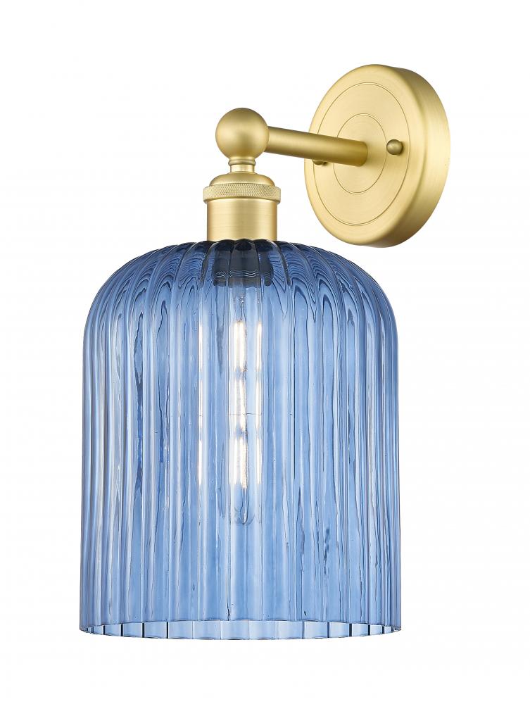 Bridal Veil - 1 Light - 5 inch - Satin Gold - Sconce