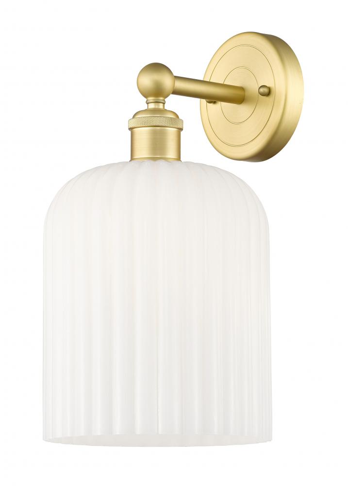 Bridal Veil - 1 Light - 5 inch - Satin Gold - Sconce