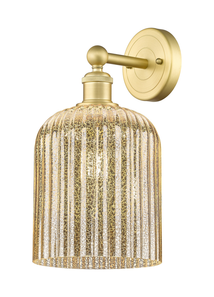 Bridal Veil - 1 Light - 5 inch - Satin Gold - Sconce