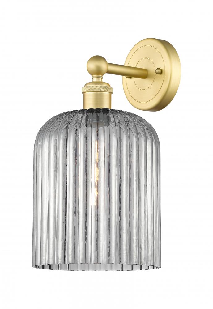 Bridal Veil - 1 Light - 5 inch - Satin Gold - Sconce