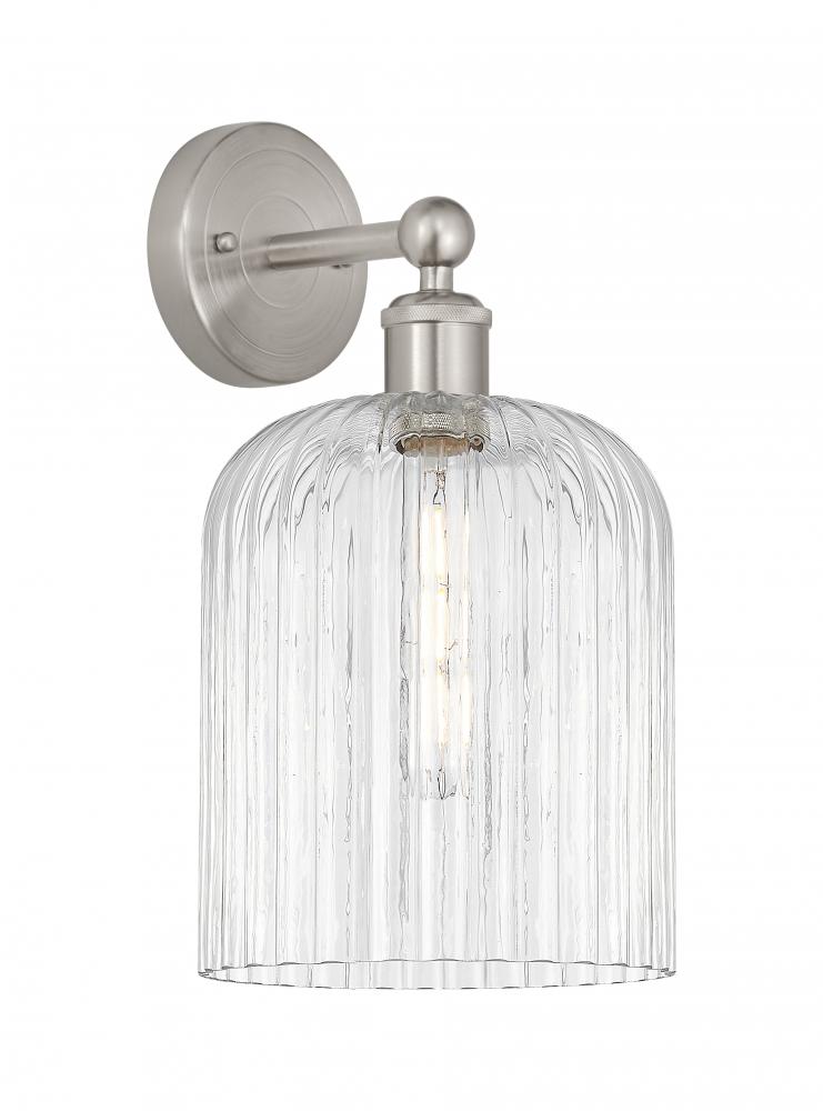 Bridal Veil - 1 Light - 5 inch - Brushed Satin Nickel - Sconce