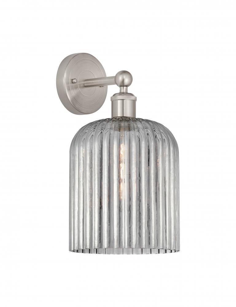 Bridal Veil - 1 Light - 5 inch - Brushed Satin Nickel - Sconce