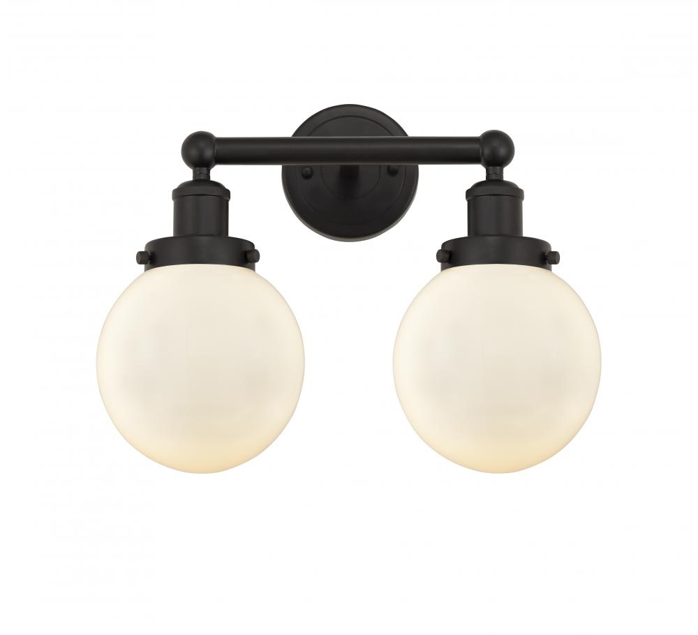 Beacon - 2 Light - 15 inch - Oil Rubbed Bronze - Bath Vanity Light