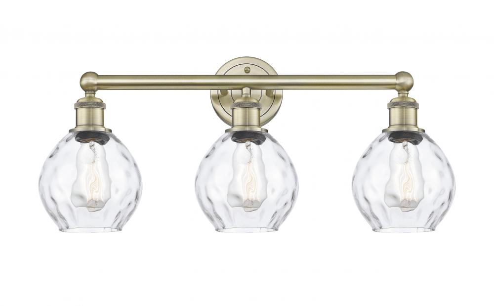 Waverly - 3 Light - 24 inch - Antique Brass - Bath Vanity Light
