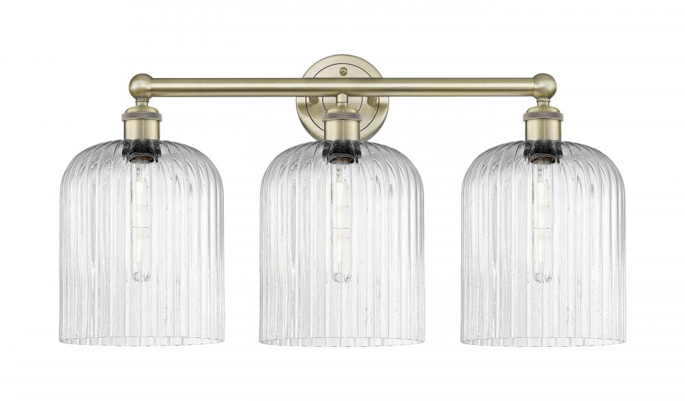 Bridal Veil - 3 Light - 23 inch - Antique Brass - Bath Vanity Light