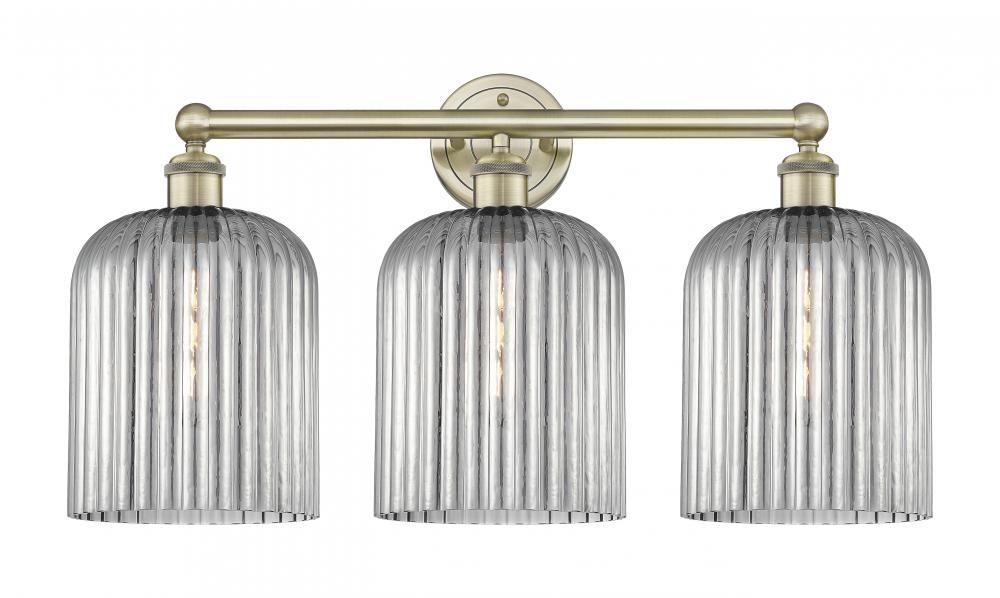 Bridal Veil - 3 Light - 23 inch - Antique Brass - Bath Vanity Light