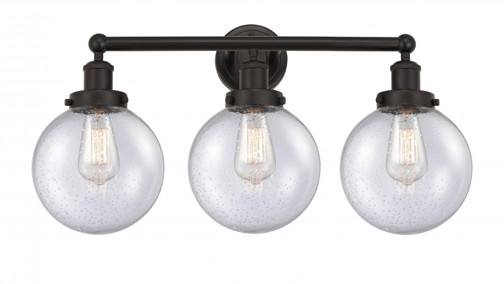 Beacon - 3 Light - 26 inch - Oil Rubbed Bronze - Bath Vanity Light
