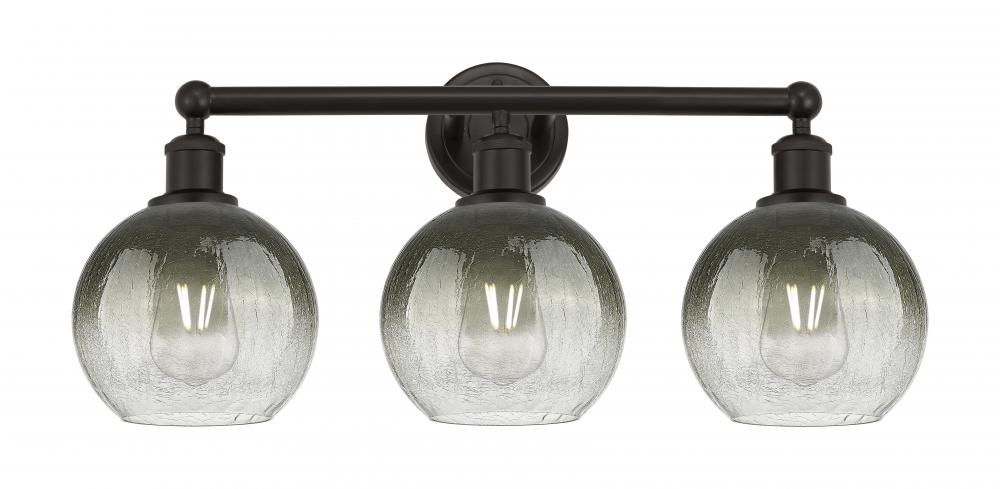 Brookhaven Globe - 3 Light - 26 inch - Oil Rubbed Bronze - Bath Vanity Light