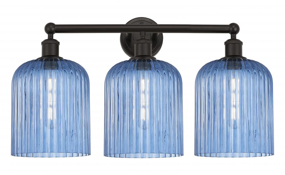 Bridal Veil - 3 Light - 23 inch - Oil Rubbed Bronze - Bath Vanity Light